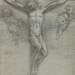 A study of Christ on the Cross with two Angels